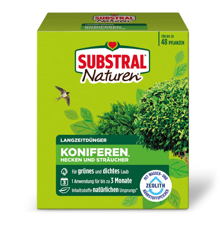 SUBSTRAL Naturen Langzeitdünger Koniferen, Hecken und Sträucher
